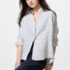 Premium Linen damesoverhemd | Gestreepte