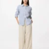 Premium Linen overhemd voor dames | Gestreepte