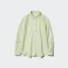 Premium Linen damesoverhemd | Gestreepte