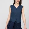 Premium Linen gilet voor dames