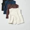Premium Linen gilet voor dames
