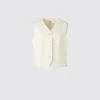 Premium Linen gilet voor dames