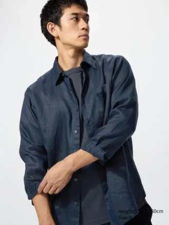 Premium Linen herenoverhemd