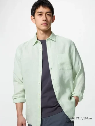 Premium Linen herenoverhemd
