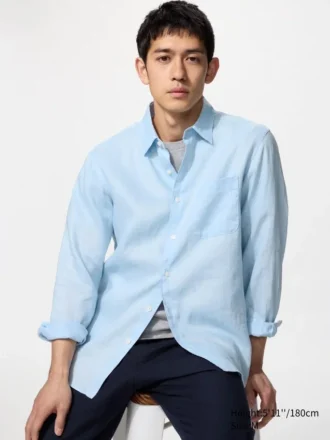 Premium Linen herenoverhemd