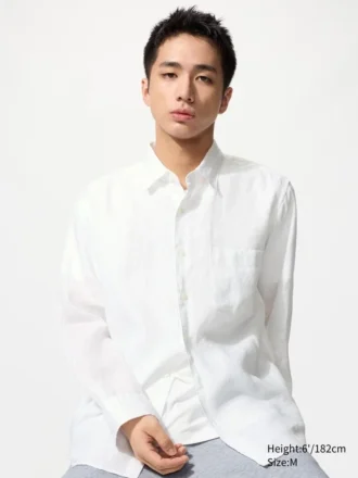 Premium Linen herenoverhemd