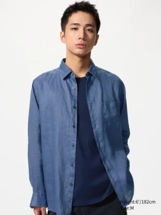 Premium Linen herenoverhemd