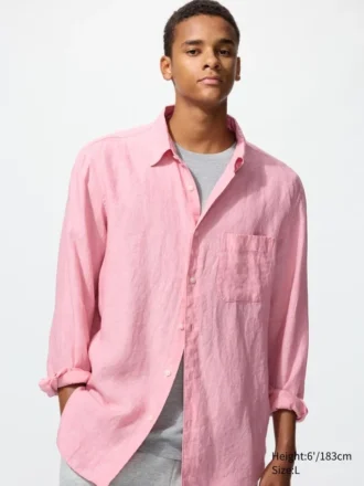 Premium Linen herenoverhemd