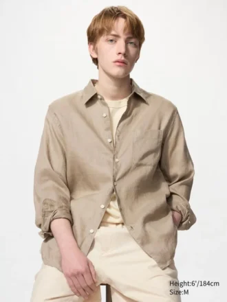 Premium Linen herenoverhemd