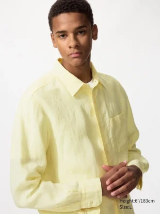 Premium Linen herenoverhemd