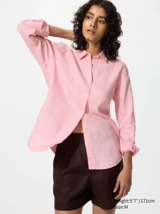 Premium Linen Overhemd voor dames