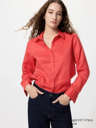 Premium Linen Overhemd voor dames