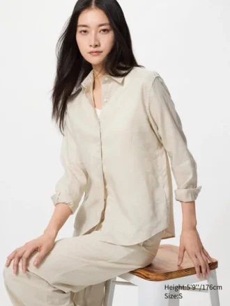 Premium Linen Overhemd voor dames