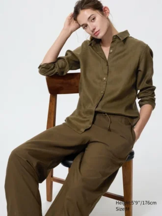 Premium Linen Overhemd voor dames