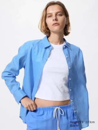Premium Linen overhemd voor dames
