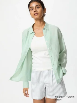 Premium Linen Overhemd voor dames