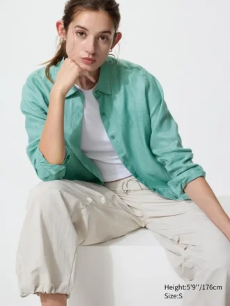 Premium Linen Overhemd voor dames