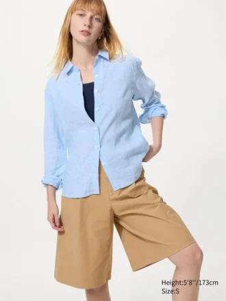 Premium Linen Overhemd voor dames