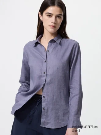 Premium Linen overhemd voor dames