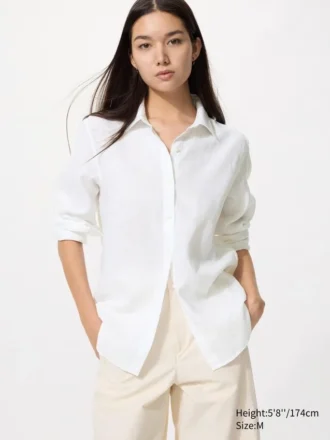 Premium Linen overhemd voor dames