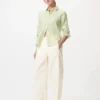 Premium Linen overhemd voor dames | Gestreepte