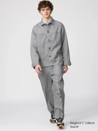 Premium Linen overhemdjas voor heren