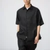Premium Linen oversized herenoverhemd | Korte mouwen