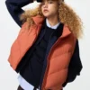 PUFFTECH cropped gilet voor dames