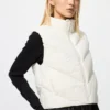 PUFFTECH cropped gilet voor dames