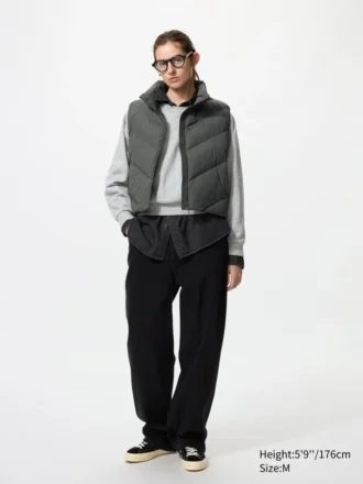 PUFFTECH cropped gilet voor dames