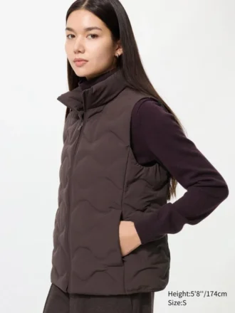 PUFFTECH naadloos gilet voor dames