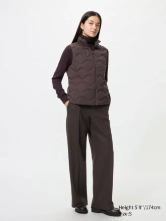 PUFFTECH naadloos gilet voor dames