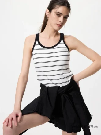 Racerback-Bh-top voor dames | Gestreepte