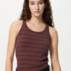 Racerback-Bh-top voor dames | Gestreepte