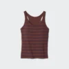 Racerback-Bh-top voor dames | Gestreepte