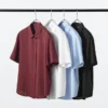 Rayon blouse met korte mouwen voor dames