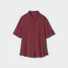 Rayon blouse met korte mouwen voor dames