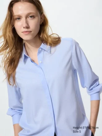 Rayonblouse voor dames | Gestreepte