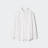 Rayonblouse voor dames | Gestreepte