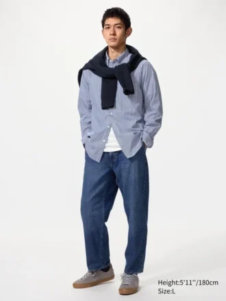 Relaxed enkellange Jeans voor heren