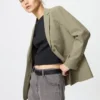 Relaxed getailleerd jasje voor dames