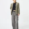 Relaxed getailleerd jasje voor dames