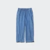 Relaxte katoenbroek voor dames | Denim