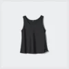 Satijnen blouse voor dames | Mouwloos