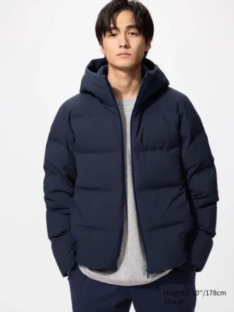 Seamless Down Parka voor heren