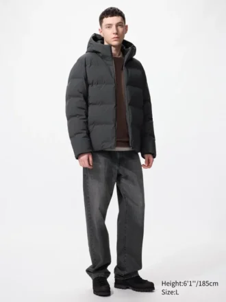 Seamless Down Parka voor heren