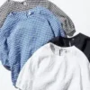 Seersucker-blouse met volume voor dames