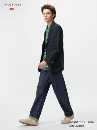 Selvedge rechte Jeans