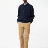 Slim fit chino broek voor heren