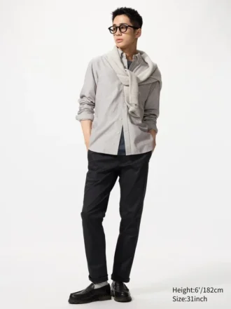 Slim fit chino broek voor heren